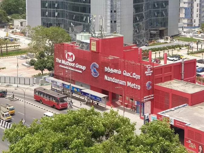 Artizen Nandanam Metro Station